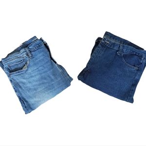 2 Pairs of Men's Jeans Size 40x32